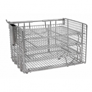 Cesta de 3 niveles de acero inoxidable para freidora a presión
