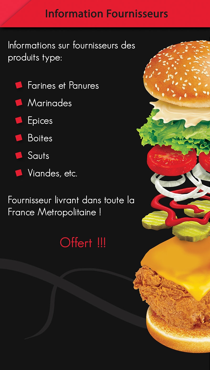 Pack fast food